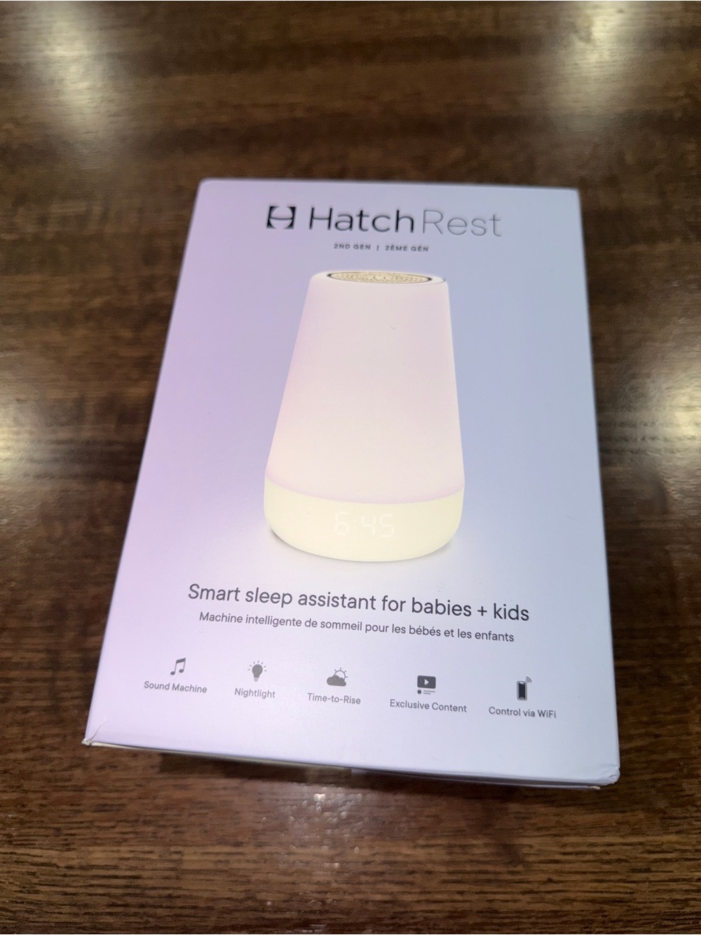 HatchRest 2nd Generation Nightlight Sound Machine New